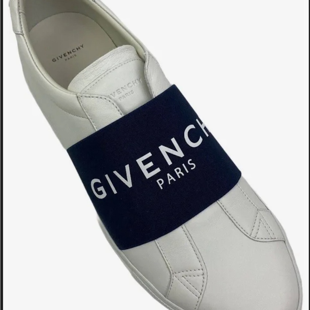 Givenchy White and Black Sneakers